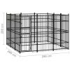 Outdoor Dog Kennel Steel 89.2 ft¬≤