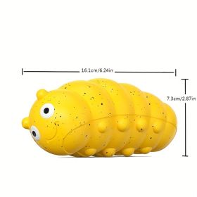 Pet Toys New Teething Dog With A Weird Barking Bug Pet Toys Self Hi Toy Pet Supplies (Color: Yellow)