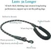 Dual Dog Leash; Double Dog Leash; 360 Swivel No Tangle Walking Leash; Shock Absorbing Bungee for Two Dogs