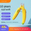 Banana pet nail clippers, cat nail clippers, dog nail clippers, LED blood thread pet products, one package for distribution