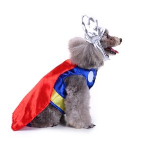 Pet Clothes Creative Halloween Christmas Dog Clothes (Option: SDZ55 Thor-M)