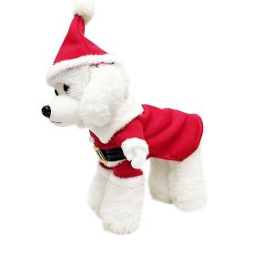 Dog Clothes Christmas Sweatshirt Clothes (Option: Red-M)